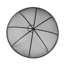 Round Fire Pit Spark Guard