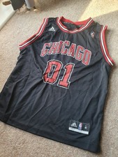 Adidas Chicago Bulls Jersey Vest M 10-12 Tyrese 01 NBA Basketball