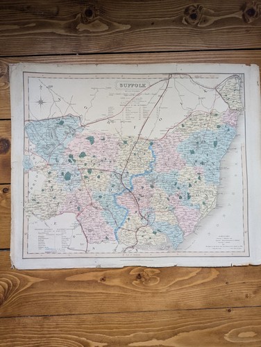 And walker map of - map, suffolk