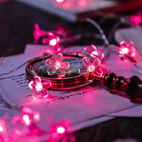 Flower fairy string lights - string, 6m