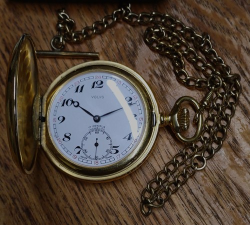 1980 pocket watch volvo - pocket,