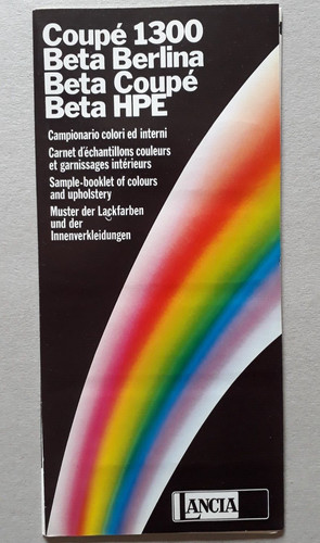 Lancia colour trim options - , &