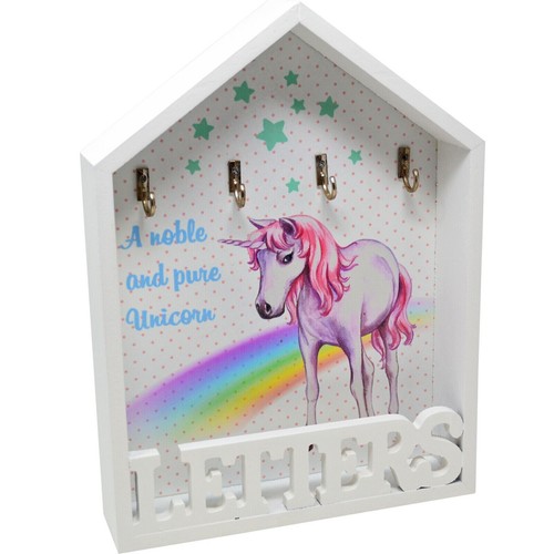 Unicorn letter rack keys - letter,