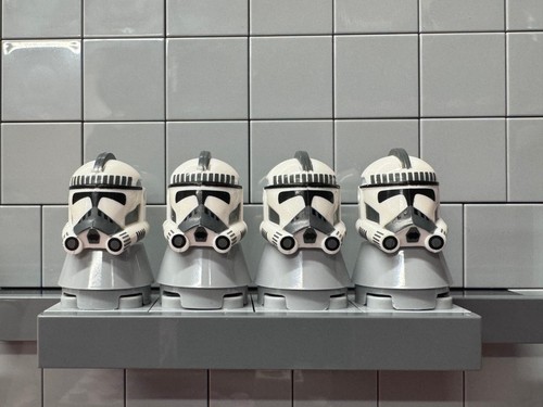 Clone trooper helmets - x, to
