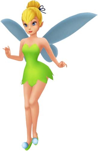 Tinkerbell fairy wall - wall, art