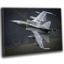 RAF GR4 Tornado fighter Jet Canvas Print Framed Wall Art Picture