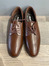 BATA Brown Leather Lace Up