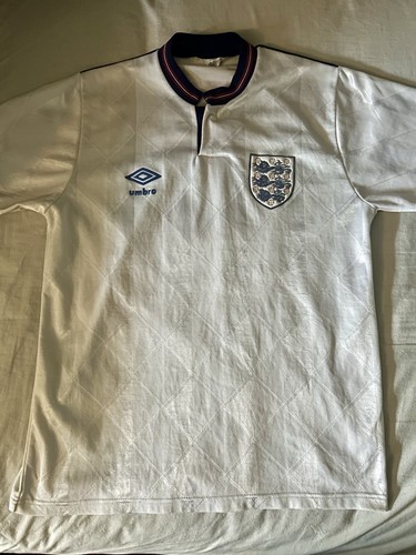England 1987 home shirt - england,