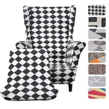Stretch wing chair covers - stretch,