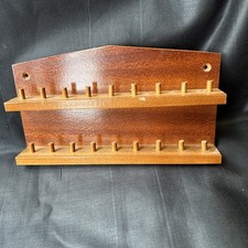 Thimble Display Rack Holds 18 Thimbles.  Will Hold Any Size. 