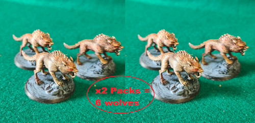 Darkfang dire wolf pack - darkfang,