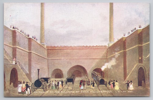 Lnwr official postcard edge - postcard,