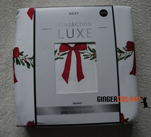 Next white red christmas bow - next,