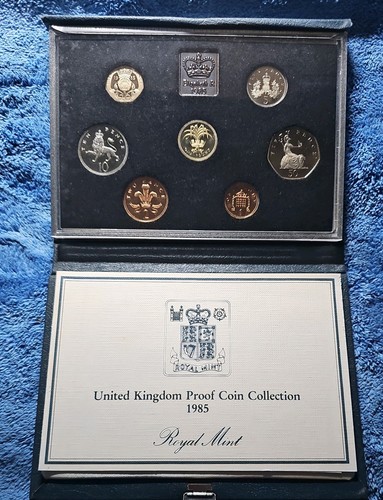 1985 royal mint proof coin - uk,