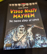 VIDEO NASTY MAYHEM The Inside Story of VIPCO James Simpson VHS Horror