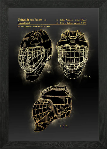 Ice hockey mask patent - ice,