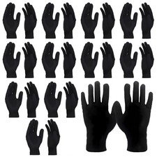 24Pcs Black Cotton Gloves