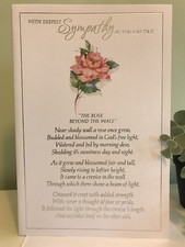 Sympathy Card -Condolence