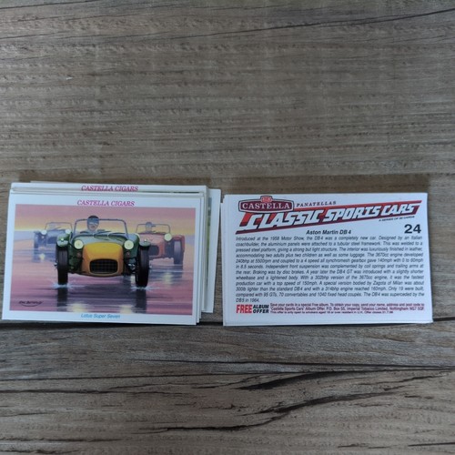 Castella cigar cards - cards, classic