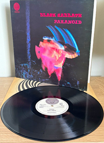 Black sabbath paranoid vertigo - black,