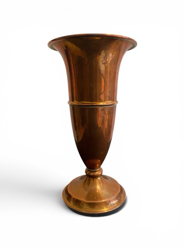 Vintage solid copper trumpet - solid,