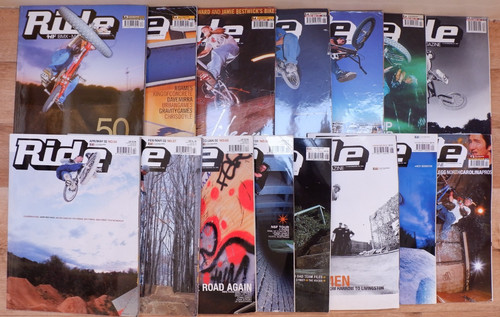 Vintage ride bmx magazine - bmx,