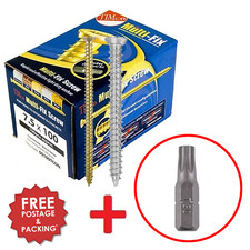 Timco concrete screws 5mm - 7.5mm, |