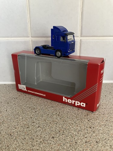 Herpa scale blue scania - 1:87,