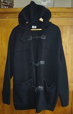 Lacoste Black Thick Heavyweight Wool Mix knit cardigan 