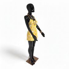 BLACK Gloss Good Quality Full Body Female Mannequin FA-7B NEXTDAY DELIVERY