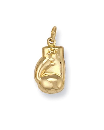 Yellow gold single boxing - 9k,