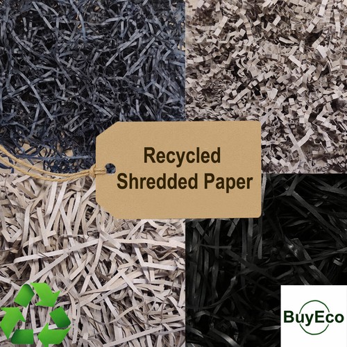 Recycled shredded paper kraft - paper,