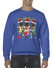 Christmas Sweatshirt Staffordshire Bull Terrier Dog Xmas Sweater Christmas Shirt