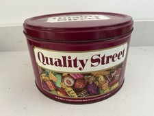 1970s Rare Vintage Retro Mackintosh's Large 2.5kg Quality Street EMPTY Metal Tin