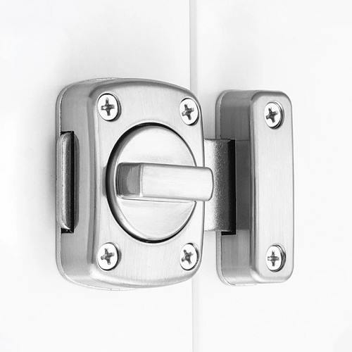 Lock bathroom door toilet - lock, turn