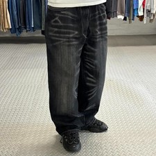 Enyce super baggy jeans Mens 42" black hip hop skater jeans grunge 90s