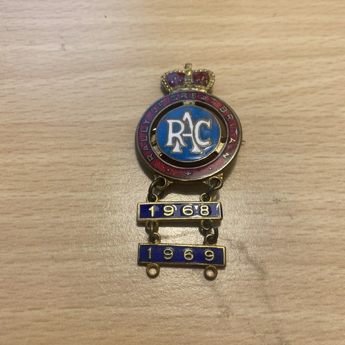 Rally great britain lapel - great,
