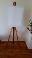 wooden artists easel very nice vintage tripod style