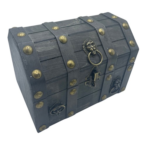 Grey wooden large - grey, treasure