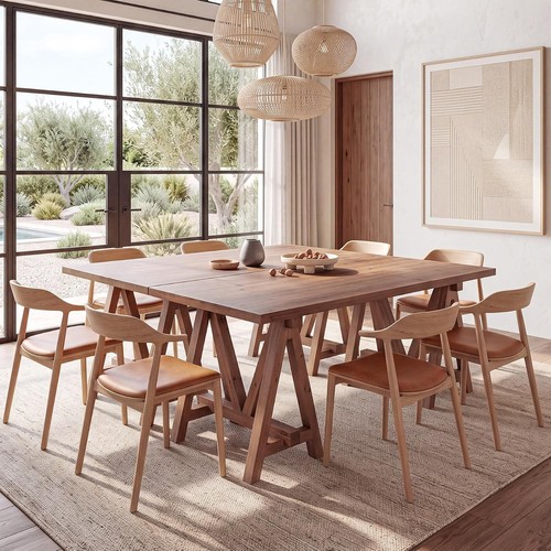 160cm solid wood - dining, table