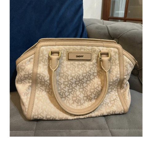 Dkny beige monogram canvas - dkny,