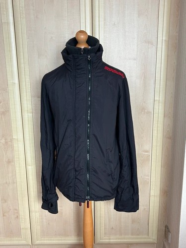 Superdry black full - zip, nylon