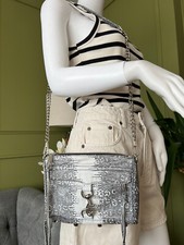 Rebecca Minkoff  Shoulder Bag Mini Mac Genuine Leather Crossbody Bag Chain Strap