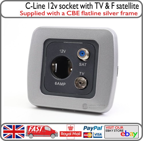 Line cbe 12v socket tv - c-line,