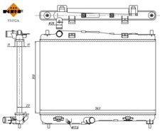 Radiator NRF Fits Ford Fiesta