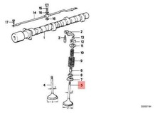 Bmw Exhaust Valve Shaft