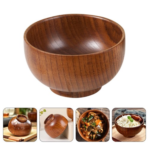 2pcs wooden salad bowls - bowls, light