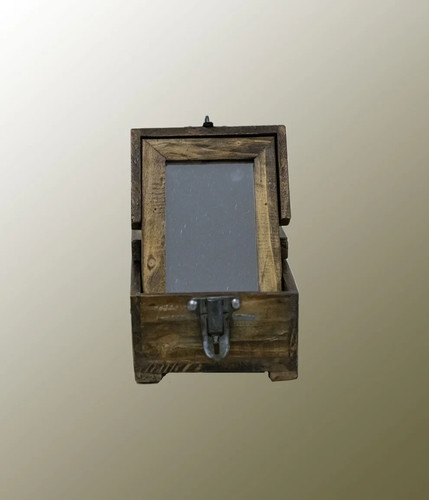 Vintage indian wooden shaving - wooden,