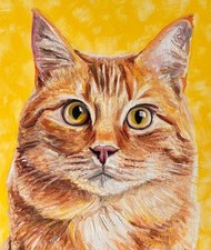 Original Oil Painting Ginger
