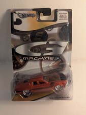 Hot Wheels Very Rare G Machines 68 Ford Mustang 1/50 Muscle Car Vintage Red